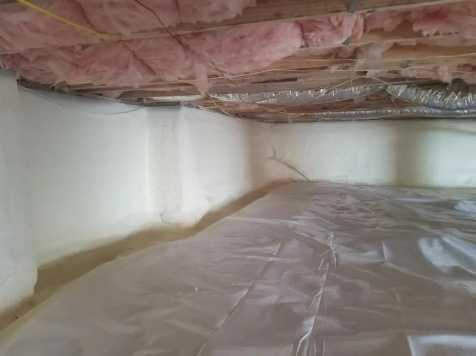 Crawl space encapsulation with closed-cell spray foam for Roof Maintenance in Dacono